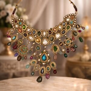 Royal Multi-Stone Kundan Necklace